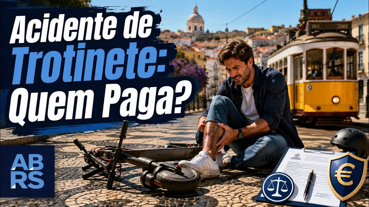 Miniatura do vídeo Acidente de trotinete: quem paga e quando há indemnização?